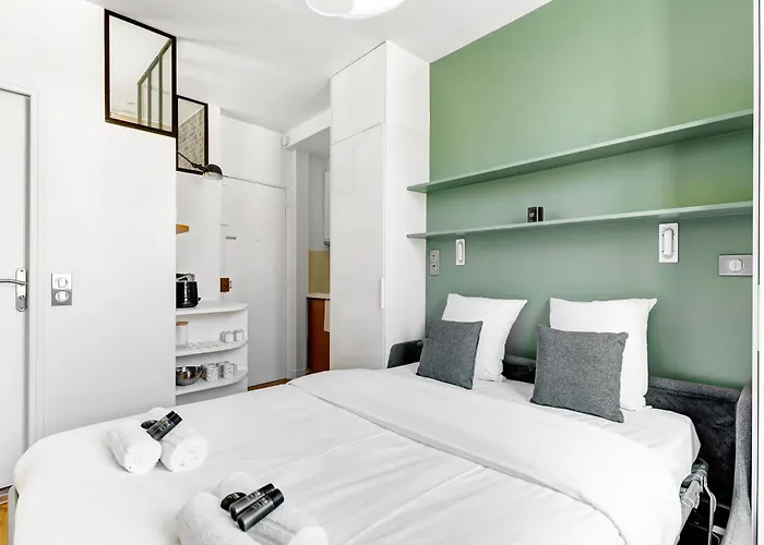 公寓 Bm Rue Charlot Compact & Chic Pour 2 *